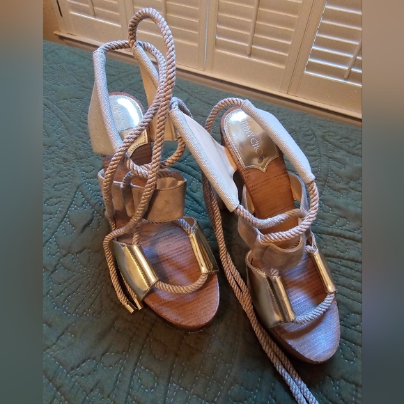 JIMMY CHOO Tie-Up Heels Size EU 39
